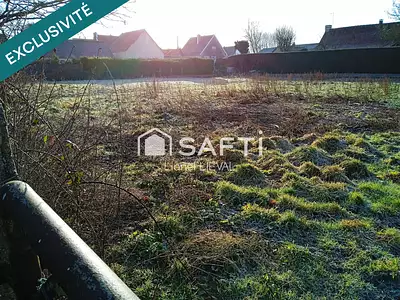 Terrain, 1 400 m²