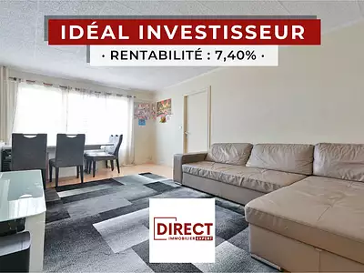 Appartement, 57,36 m²
