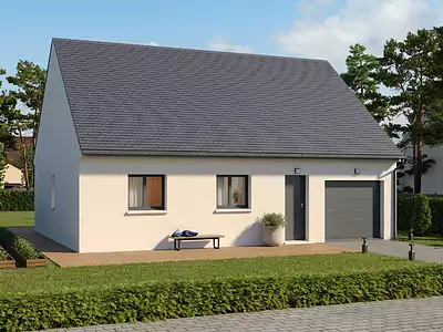 Maison neuve, 71 m²