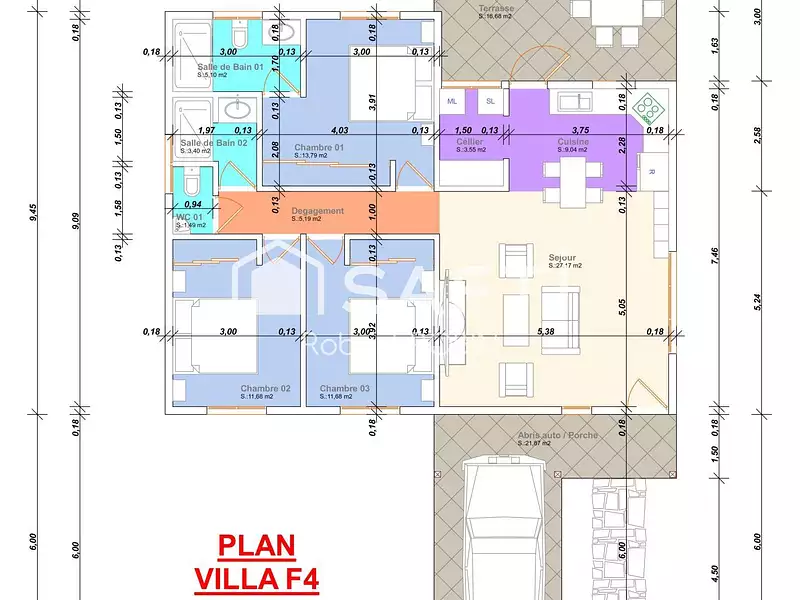 Maison, 107 m²