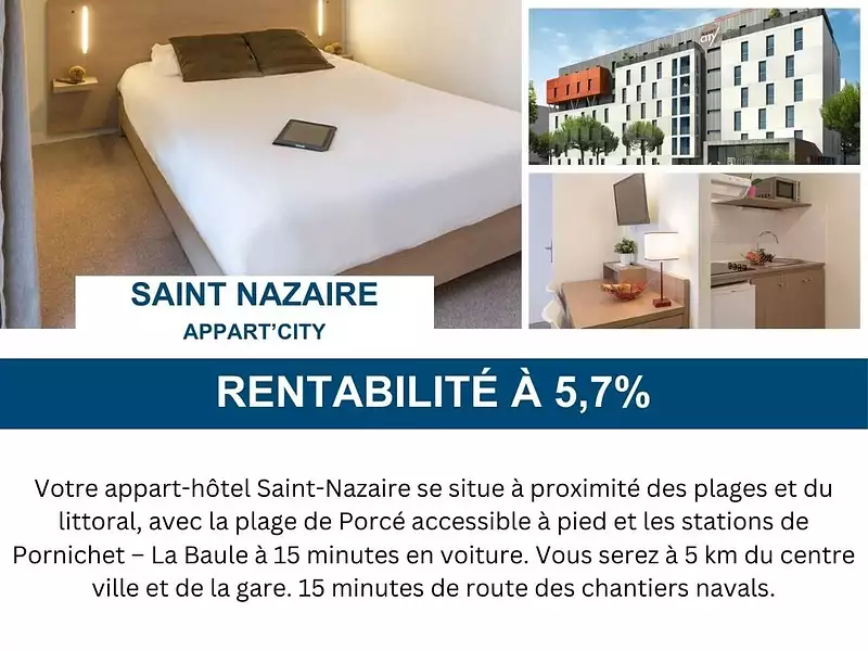 Appartement, 22,1 m²