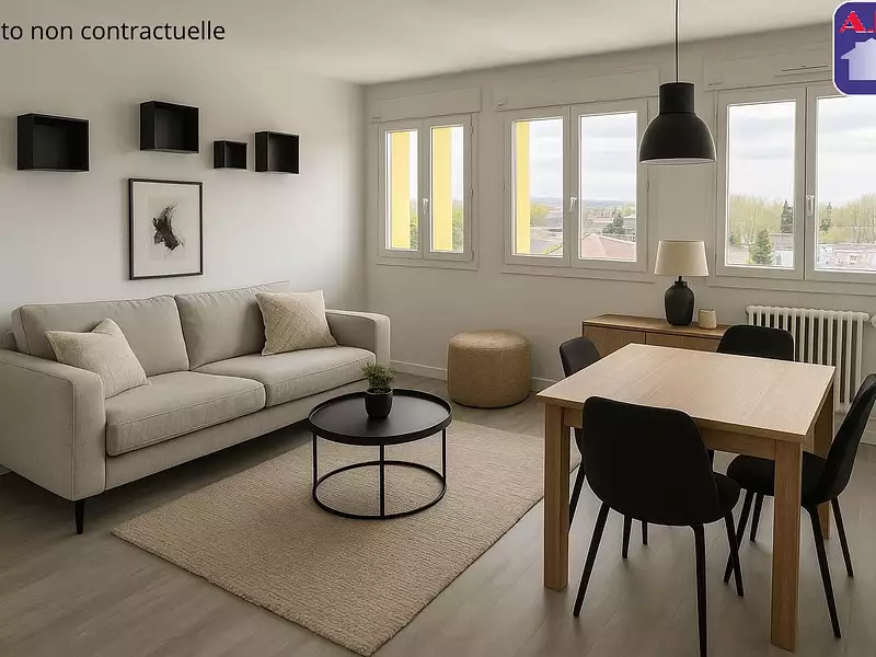 Appartement, 59,79 m²