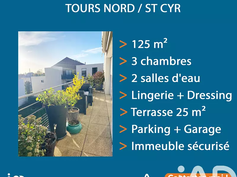 Appartement, 125 m²