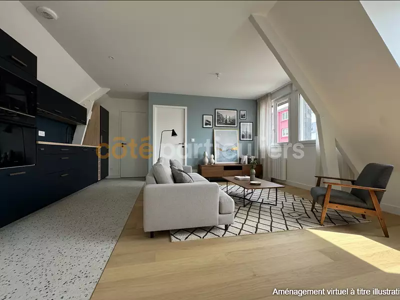 Appartement, 49,6 m²