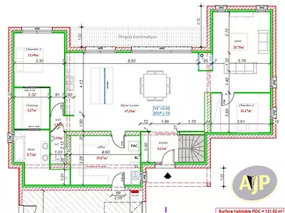 Maison, 190 m²