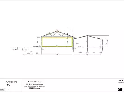 Terrain, 1 070 m²
