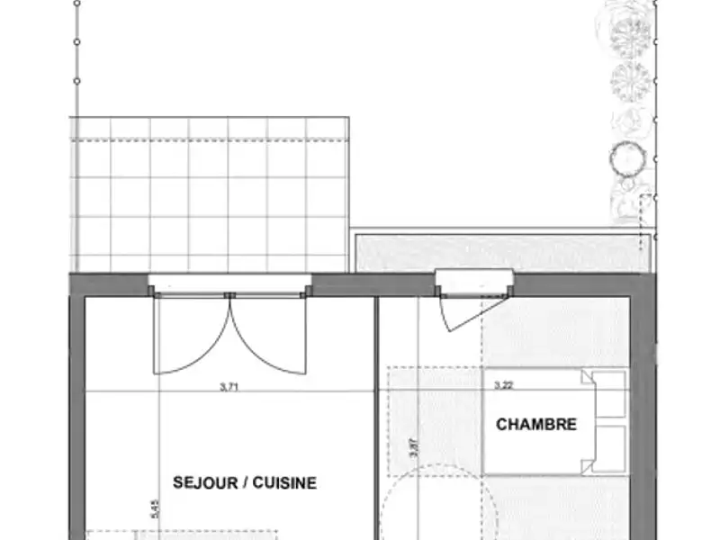 Appartement, 40,05 m²