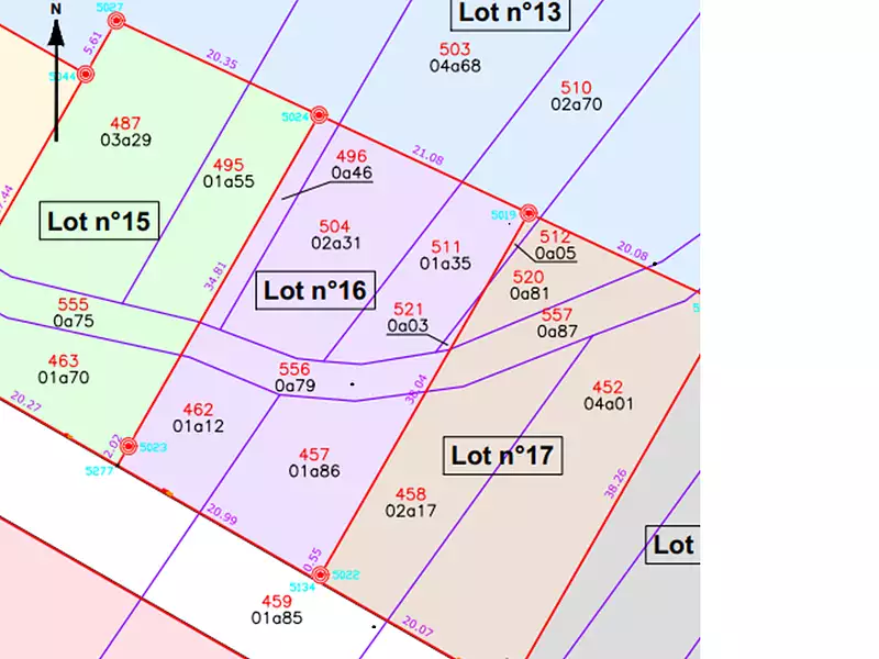 Terrain, 792 m²