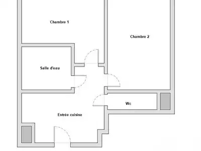 Appartement, 28 m²