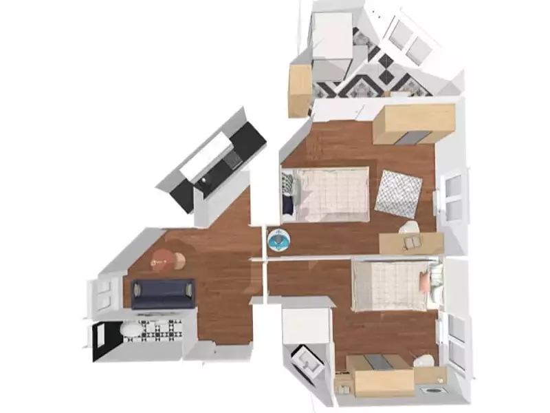 Appartement, 42 m²