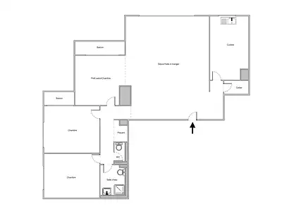 Appartement, 90 m²