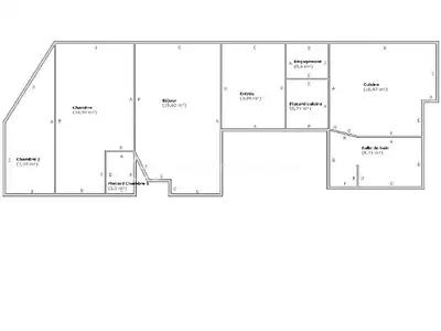 Appartement, 69 m²