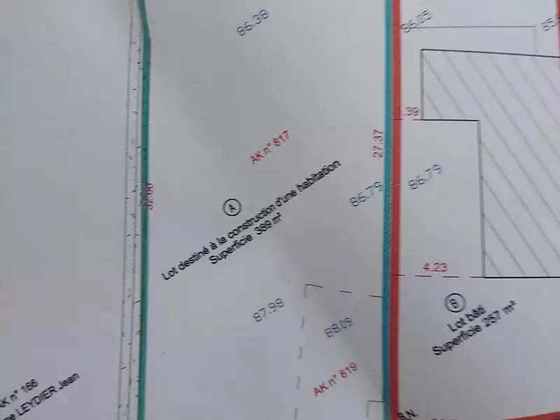 Terrain, 389 m²