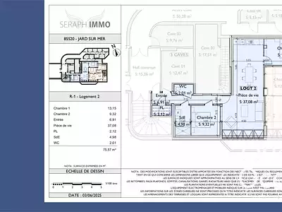 Appartement, 75,57 m²
