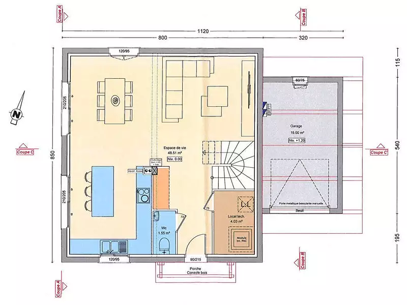 Terrain, 554 m²