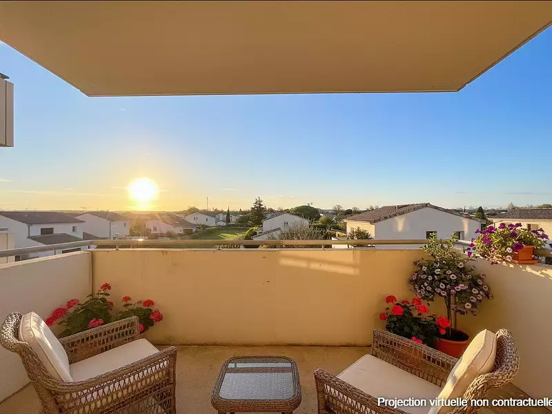 Appartement, 61,29 m²