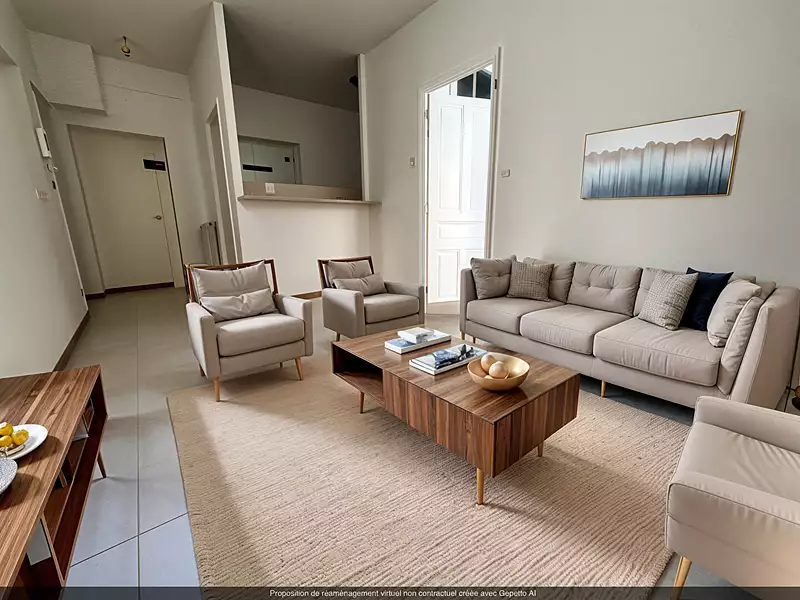 Appartement, 55,47 m²