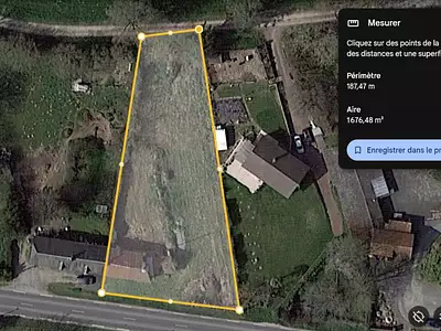 Terrain, 1 676 m²