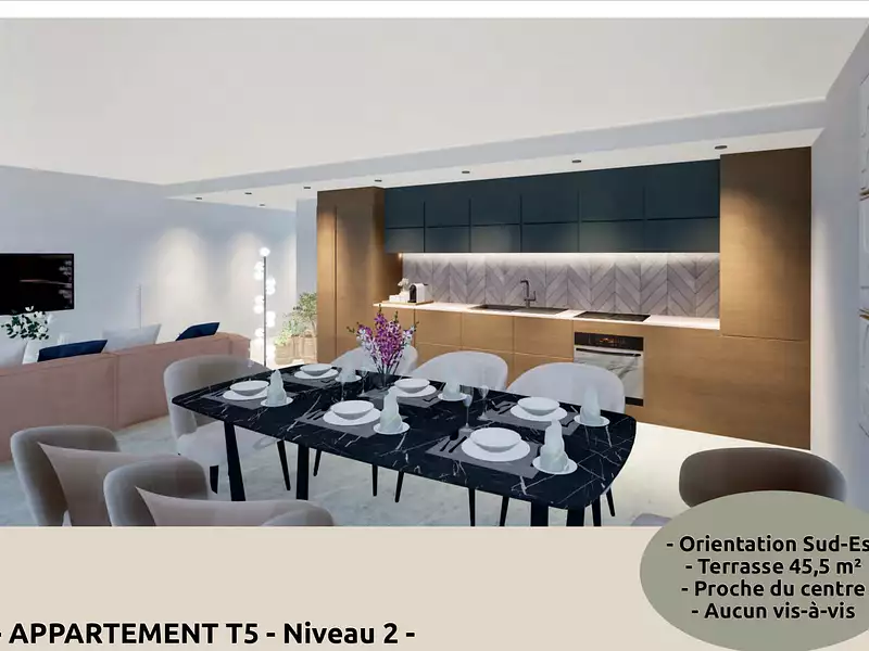 Appartement, 116,6 m²
