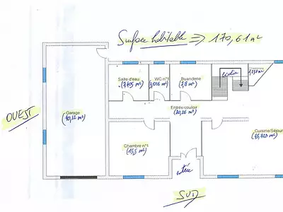 Maison, 170 m²