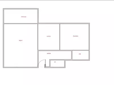 Appartement, 51 m²