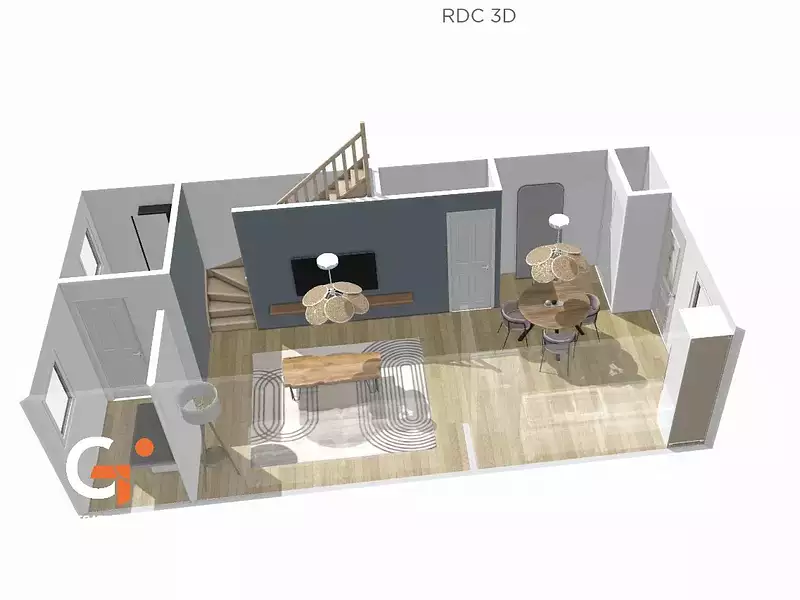 Maison, 70 m²