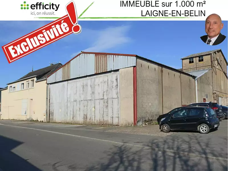 Immeuble, 1 000 m²