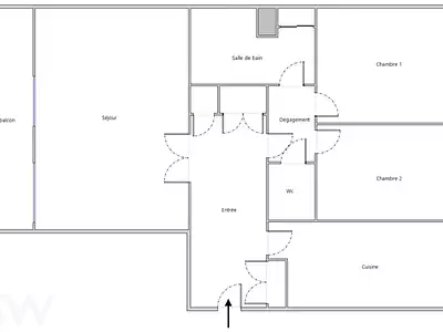 Appartement, 89,2 m²