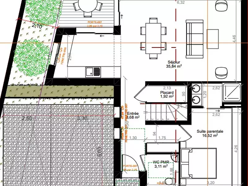 Maison, 116 m²