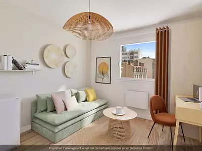 Appartement, 17,42 m²