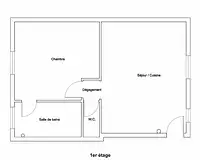 Appartement, 35,71 m²