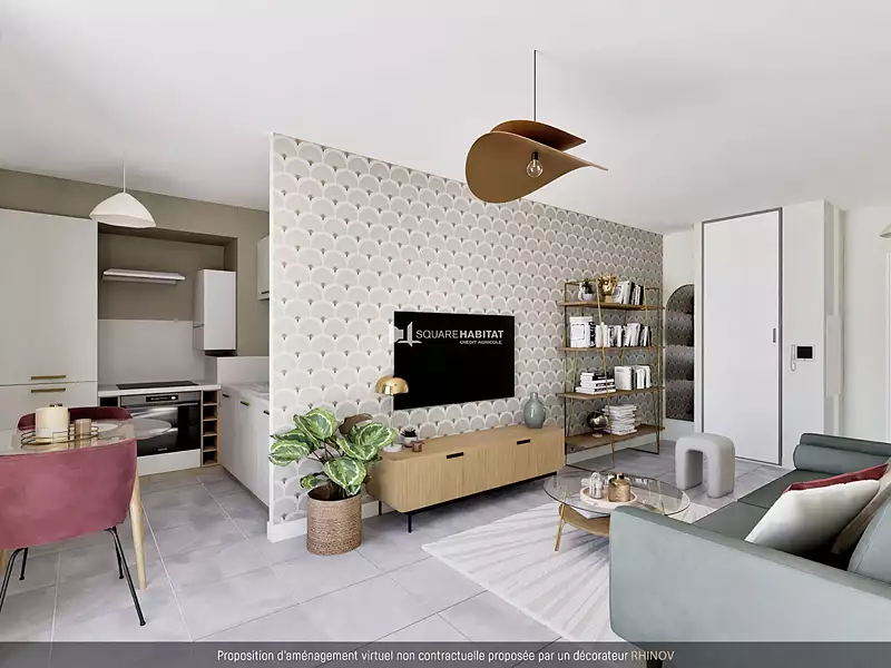 Appartement, 40,59 m²