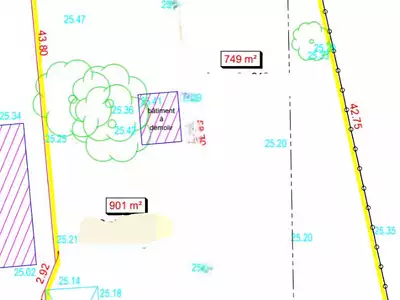 Terrain, 1 650 m²