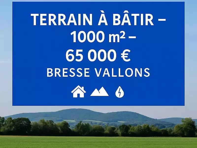 Terrain, 1 081 m²