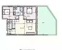 Appartement, 50 m²