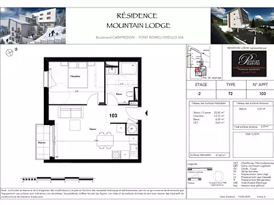 Appartement, 41,6 m²