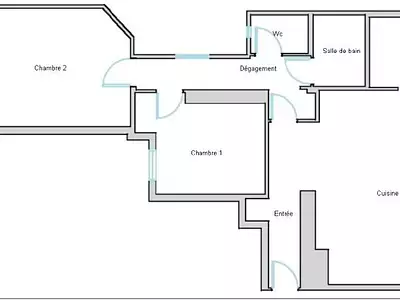 Appartement, 64 m²