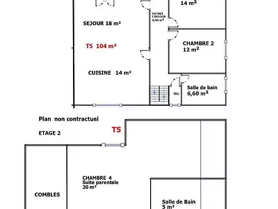 Appartement, 104 m²