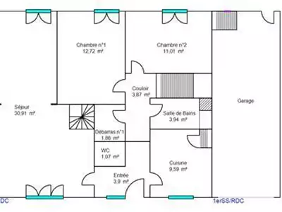 Maison, 114 m²