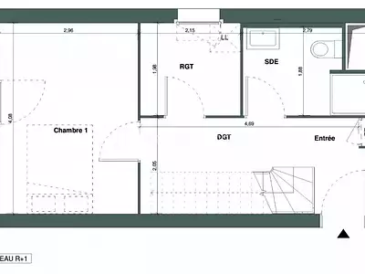 Appartement, 91 m²