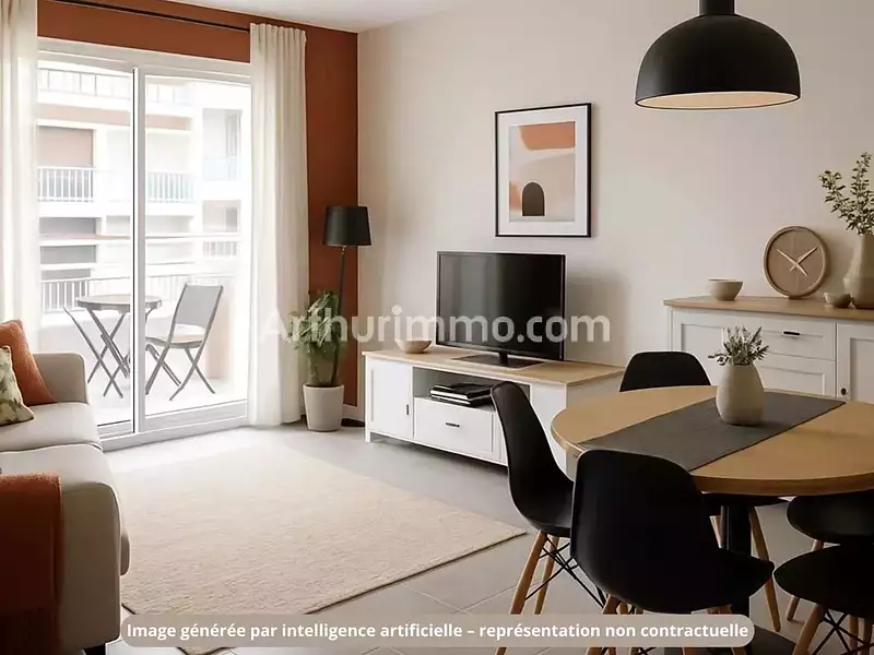 Appartement, 49,5 m²