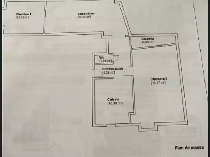 Appartement, 80 m²