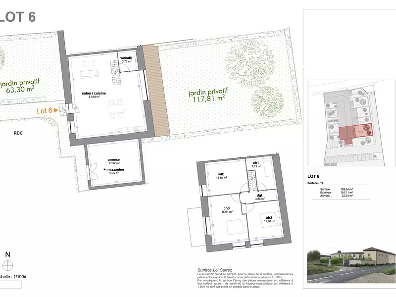 Maison, 109,54 m²