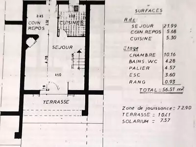 Maison, 52 m²