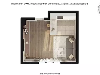 Appartement, 29,3 m²