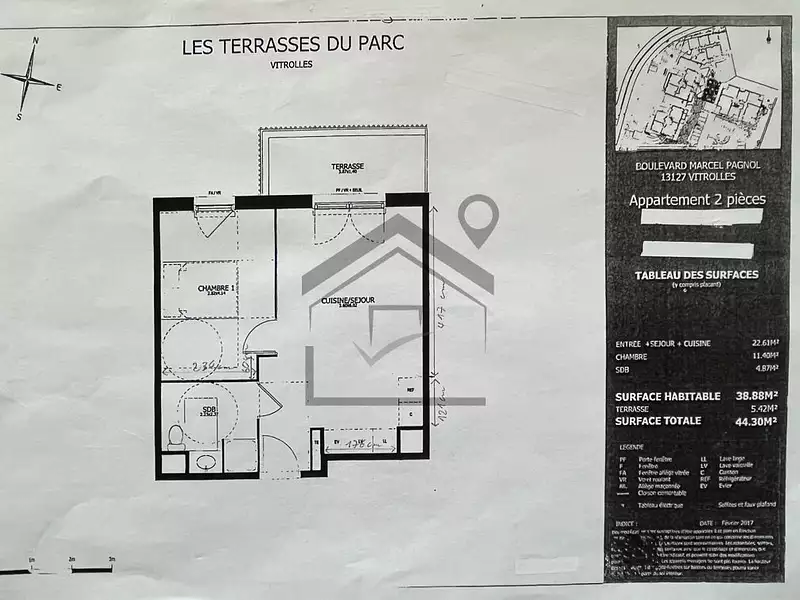 Appartement, 39,03 m²