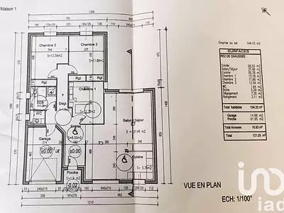 Maison, 104 m²