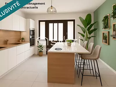 Appartement, 60 m²