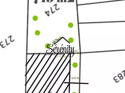 Terrain, 715 m²