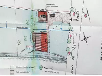 Terrain, 1 500 m²